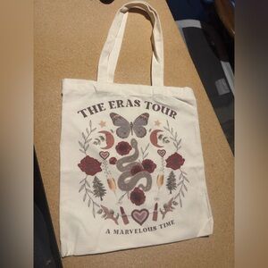 The Eras Tour Cream Tote Bag